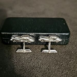 Vintage Swank Jaguars Cufflinks